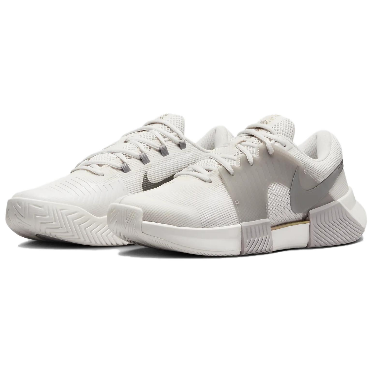 Nike Court Gp Challenge 1 Hc Premium Phantom College Grey Metallic Gold Metallic Pewter