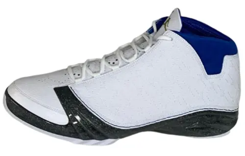 Jordan Air Jordan 23 PE Cushioning High top Vintage Basketball Shoes Men's White Blue