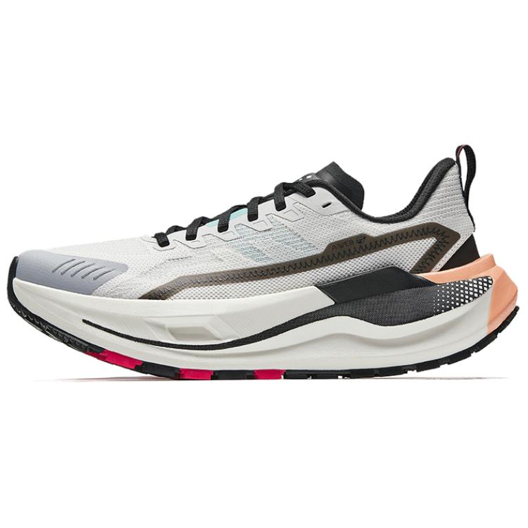 Anta Kunlun Slip Resistant Abrasion Resistant Low top Hiking Shoes Men’s White Gray Black
