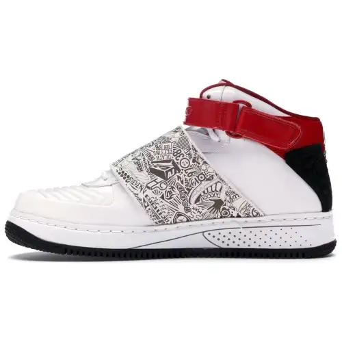 Jordan Ajf 20 White Black Red
