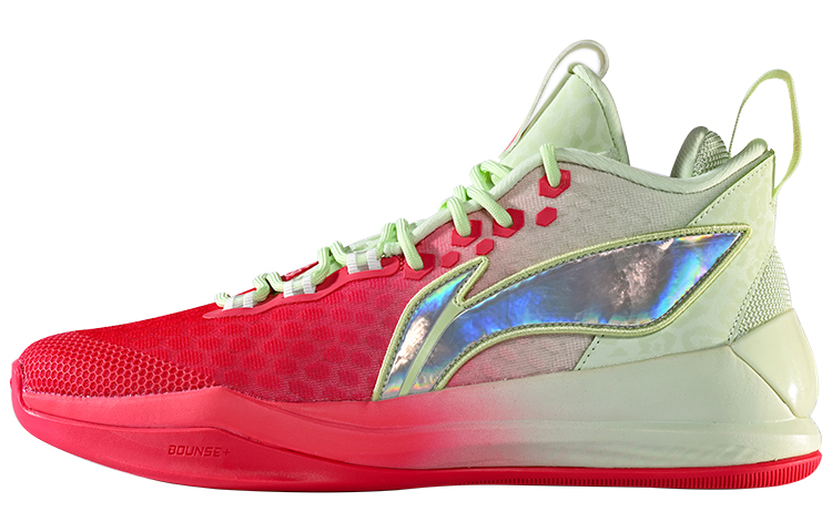 Li Ning Shadow 1 Basketball Shoes Men’s Red Green