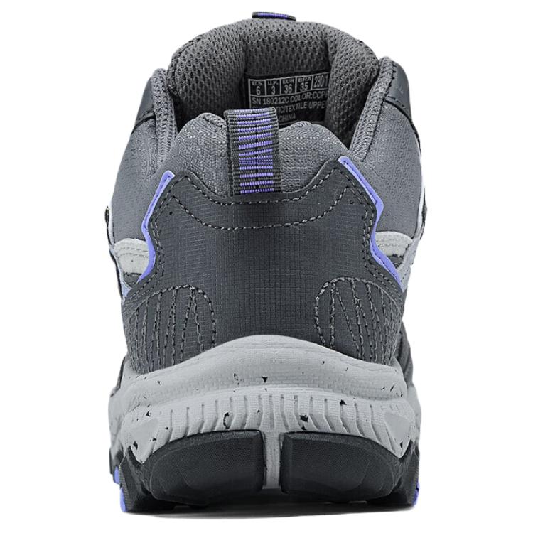 Skechers Cushioning Abrasion Resistant Rebound Grip Mid top Hiking Shoes Women’s Dark Gray