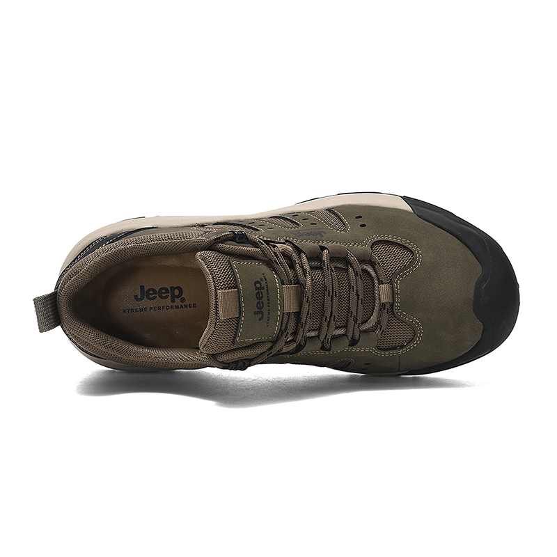 Jeep Low top Mountaineering Shoes Men’s Khaki