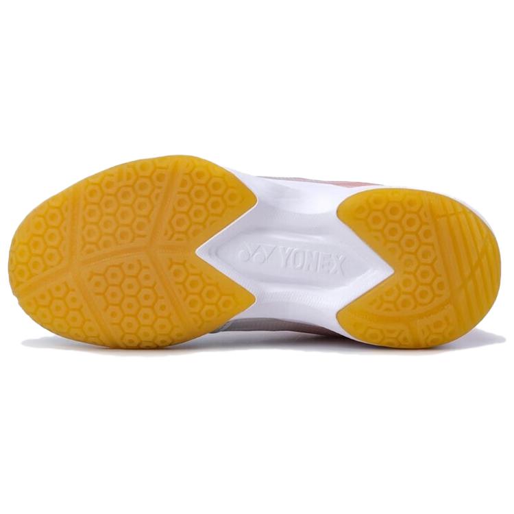 YONEX Comfortable Slip Resistant Abrasion Resistant Low top Badminton Shoes Unisex Orange