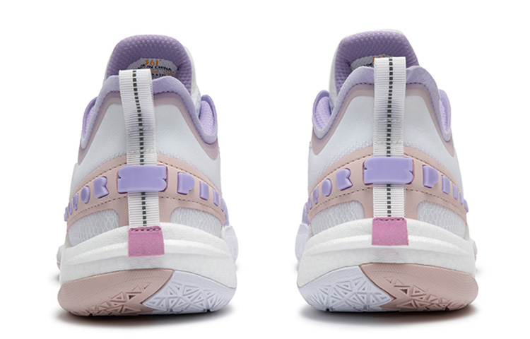 361° BIG3 5.0 Quick PRO Basketball Shoes Men’s Low Top 361 Degrees White/Digital Lavender