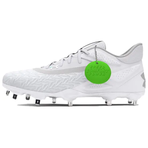 Under Armour Yard Slip Resistant Abrasion Resistant Low top Training Shoes Men's White