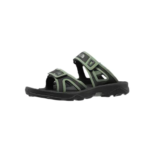 THE NORTH FACE Hedgehog Beach Sandals Men's Black Green
