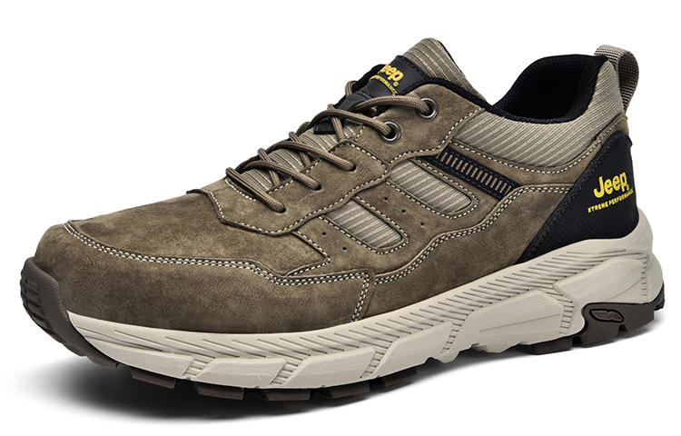 Jeep Low top Outdoor Shoes Men’s Brown Green