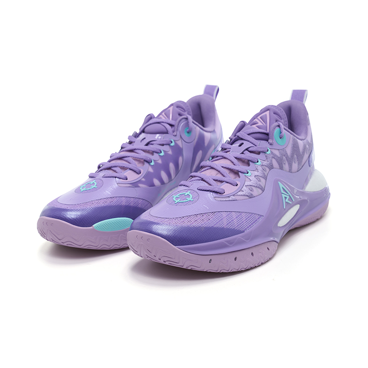 RIGORER Reaves 2 AR2 Galaxy Comfortable Low top Xiu Dan Technology Basketball Shoes Men’s Purple