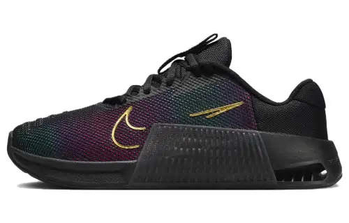 Nike Metcon 9 mesh, versatile, simple, non-slip, wear-resistant, low-top training shoes, women's style, purple and black