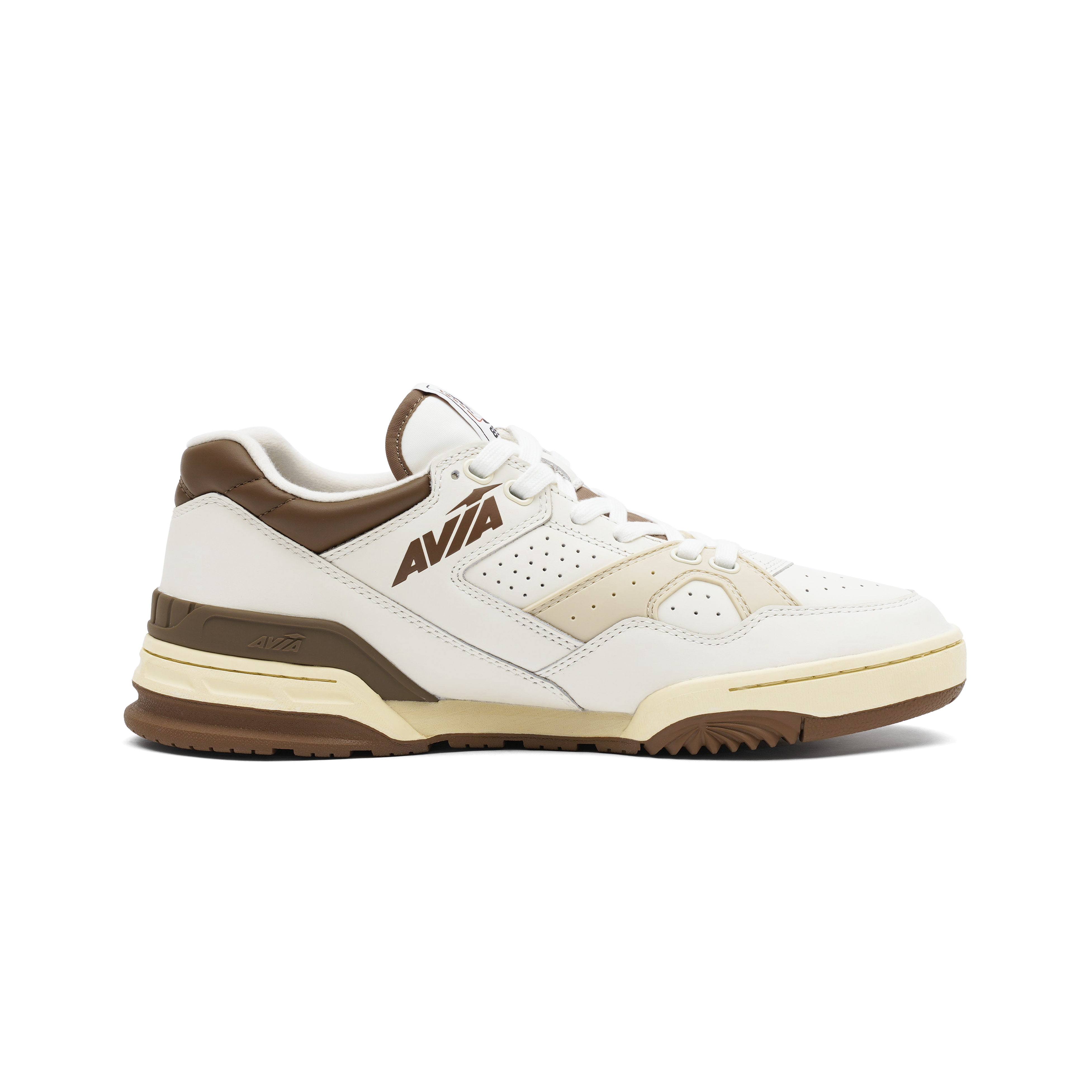 AVIA 855 Low top Vintage Basketball Shoes Men’s Beige Brown