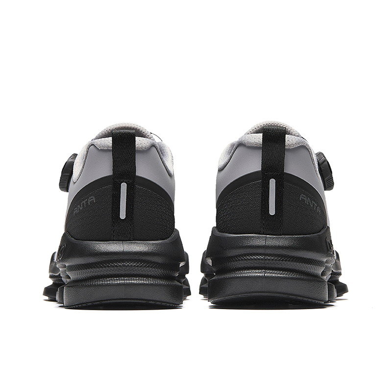 CHAOJIANTA Slip Resistant Abrasion Resistant Low top Training Shoes Men’s Gray Black