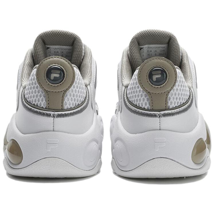 FILA FUSION VERTICAL Crack Shoes Low top Vintage Basketball Shoes Men’s Gray Brown