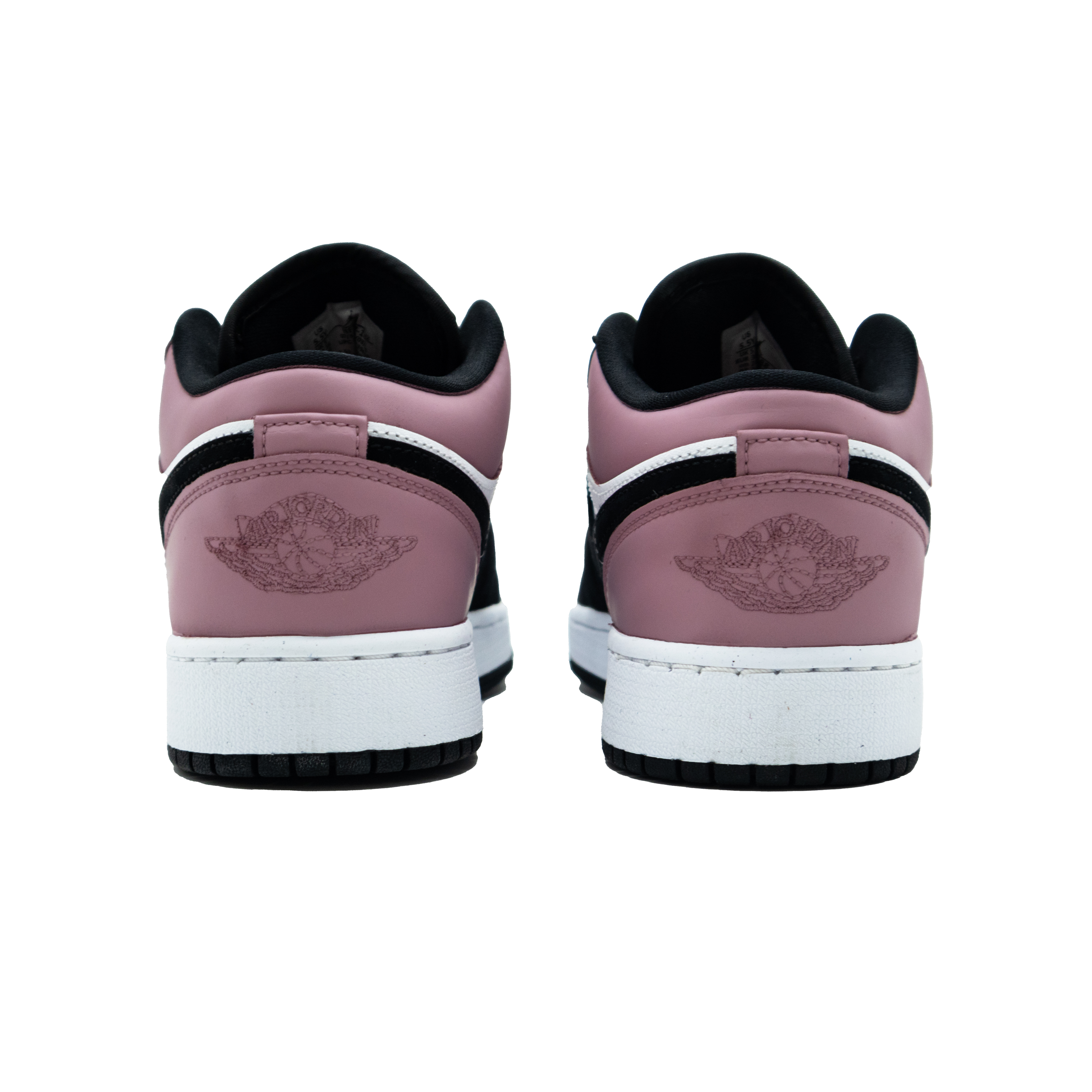 Jordan Air Jordan 1 ‘Dusk Pulse’ Abrasion Resistant Low top Vintage Basketball Shoes Unisex Black White Pink