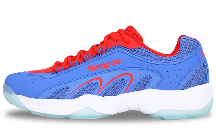 KUMPOO Badminton Shoes Unisex Low Top Blue