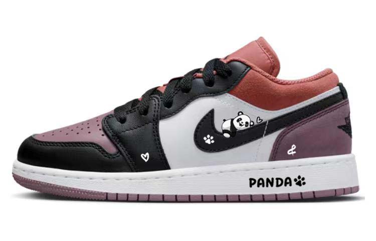 Jordan Air Jordan 1 Vintage Basketball Shoes Women's Low Top Purple