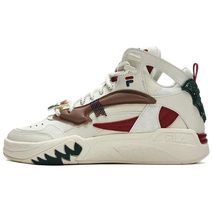 FILA FUSION DESPERADO Outlaw XMAS Mid top Basketball Shoes Women’s White Red