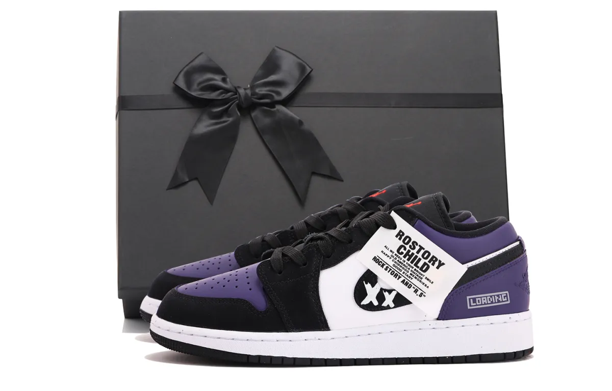 Jordan Air Jordan 1 Abrasion Resistant Coverage Abrasion Resistant Coverage Low top Vintage Basketball Shoes Men's