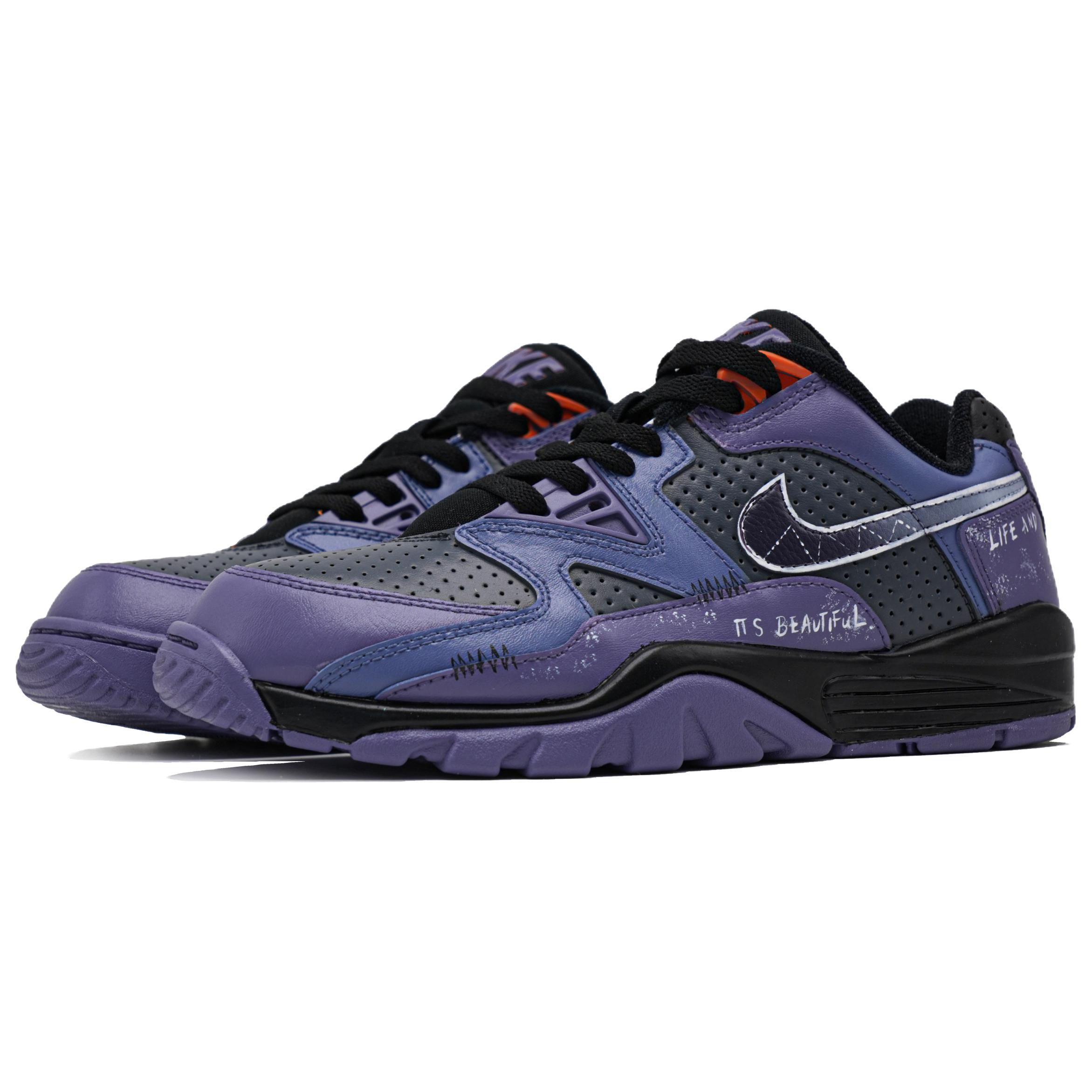 Nike Air Cross Trainer 3 Abrasion Resistant Low top Training Shoes Men’s Purple