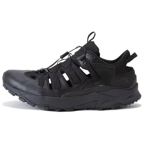 THE NORTH FACE Abrasion Resistant Breathable Lightweight Grip Abrasion Resistant River Trekking Shoes Unisex Black