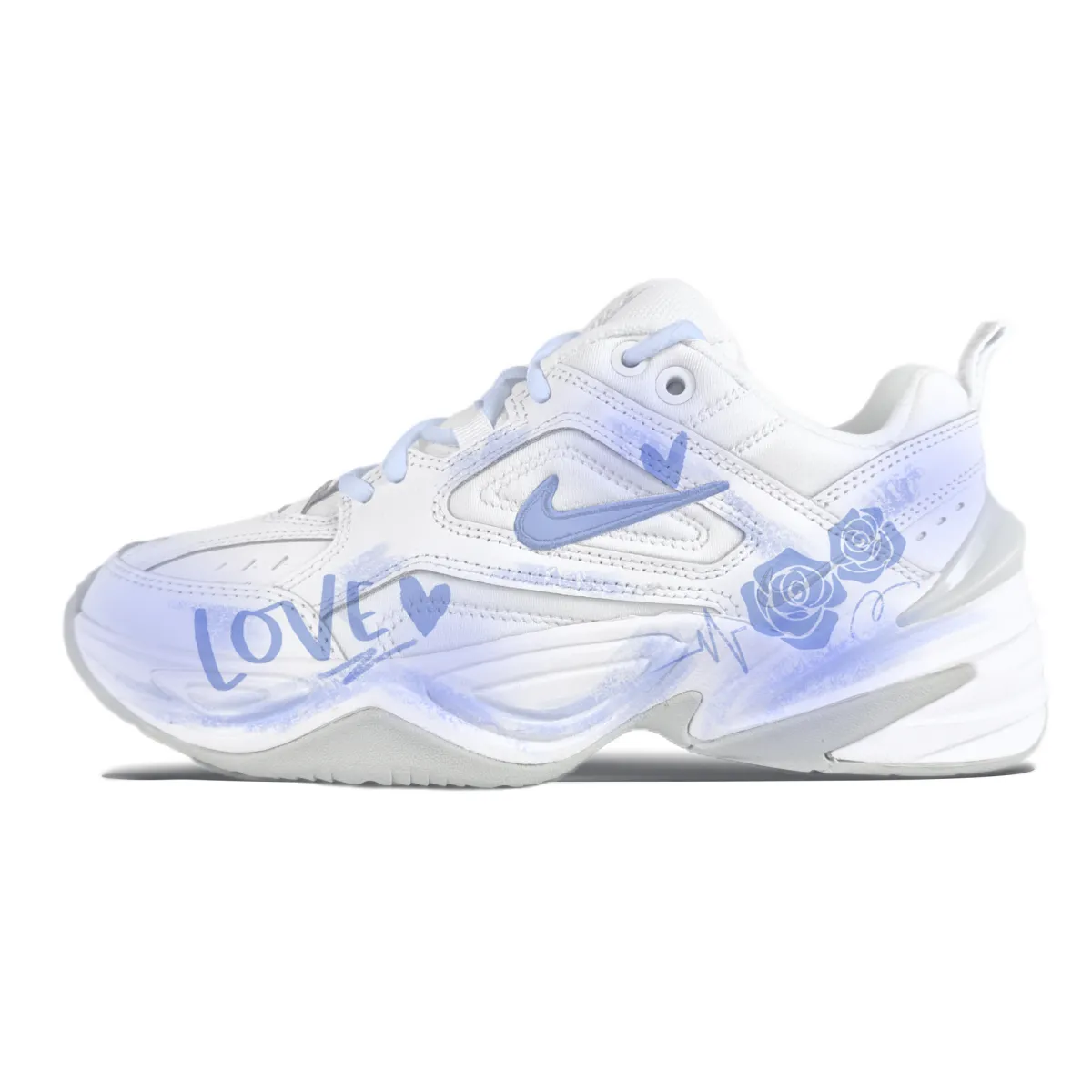 Nike M2K Tekno Dreamy Star Feather Abrasion Resistant Breathable Abrasion Resistant Breathable Low top Chunky Sneakers