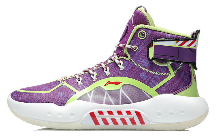 Disney x Li Ning YuShuai 14 Buzz Lightyear High top Basketball Shoes Men's Roman Purple