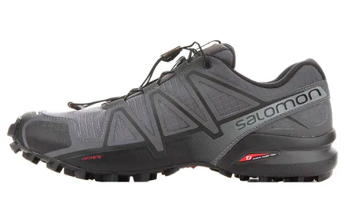 SALOMON Speedcross 4 Mountaineering & Hiking Shoes Men's Low Top Gray