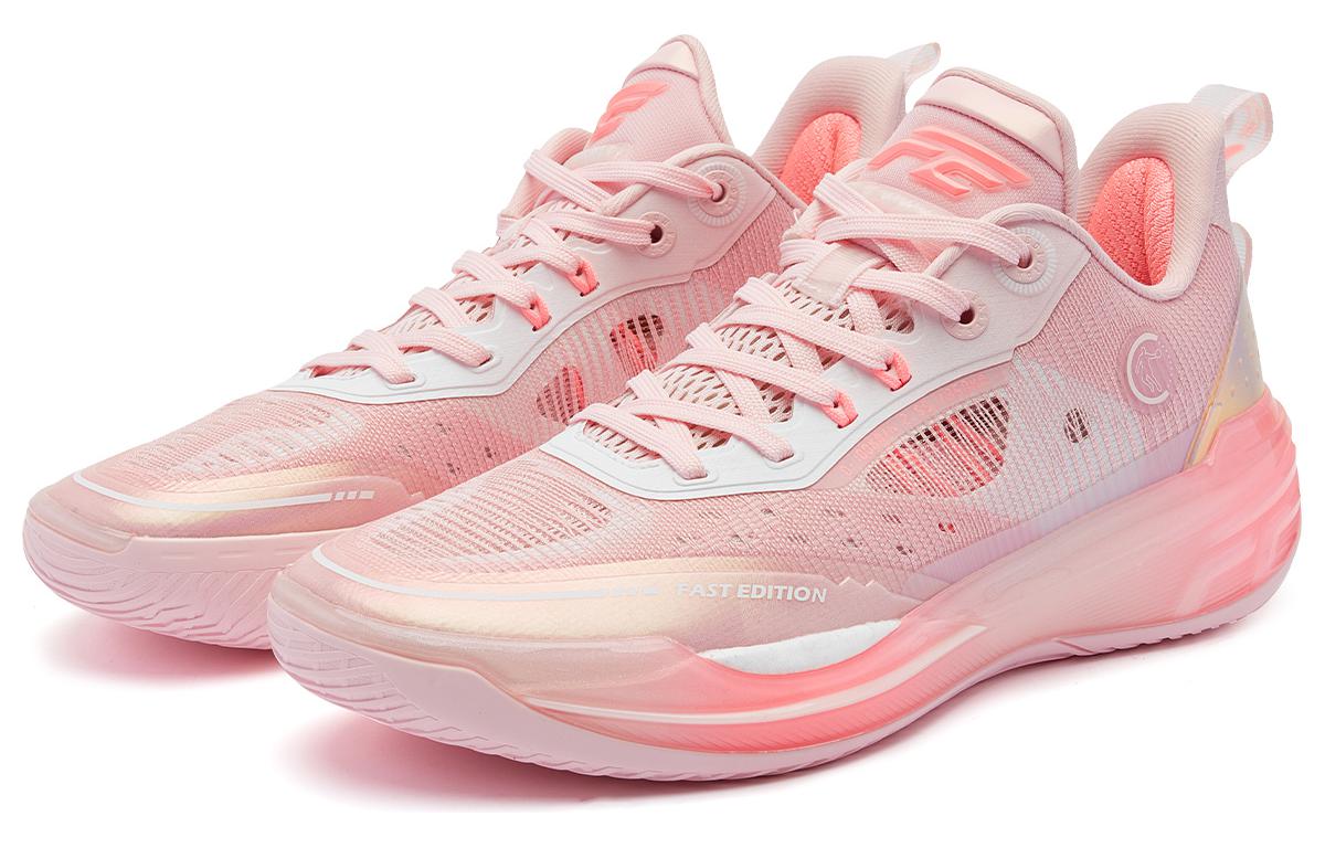 QIAODAN FE2.0 Fresh Look Low top Q KUNGFU TURBO Basketball Shoes Men’s Pink