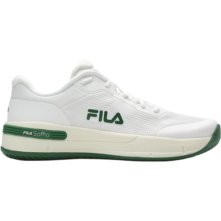 FILA Court Fabric Rebound Low top Tennis Shoes Women’s Bright White