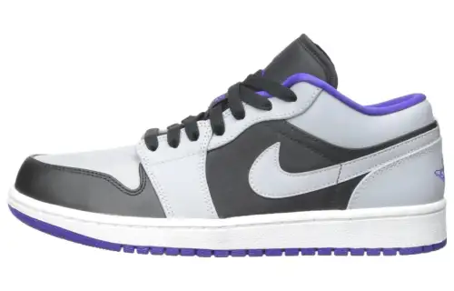 Jordan 1 Low Black Dark Concord Wolf Grey