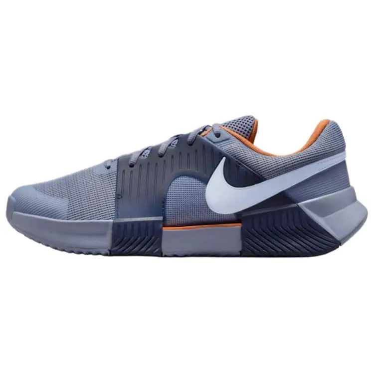 Nike Zoom GP Challenge 1 Abrasion Resistant Support Abrasion Resistant Support Low top Tennis Shoes Men's Gray
