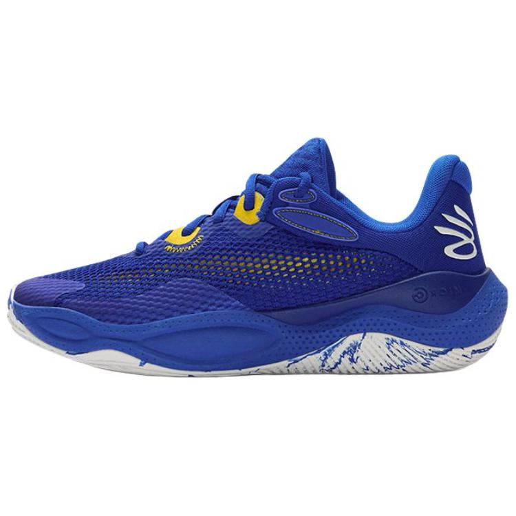 Under Armour Curry Splash 24 Cushioning Slip Resistant Abrasion Resistant Low top Basketball Shoes Men’s Blue