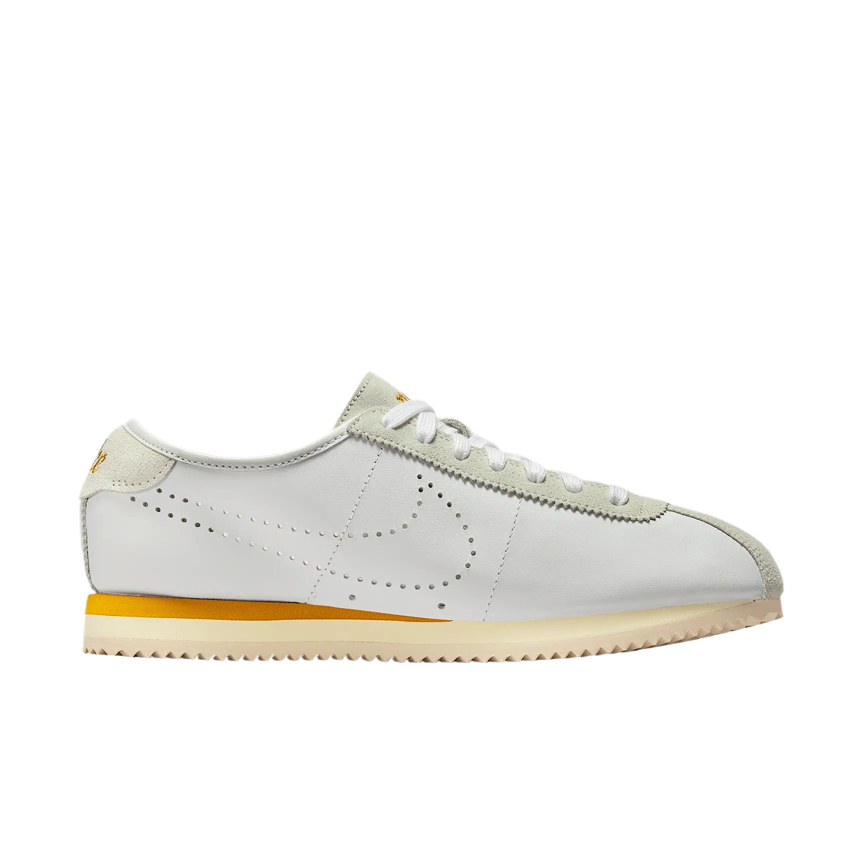 Nike Cortez White Bronze Perforated Swoosh Women’s