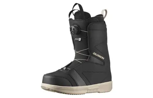 SALOMON Thermal Cushioning Thermal Cushioning Knee High Snow Boots Men's Black