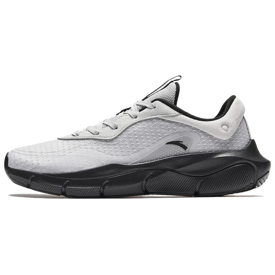 Anta Cushioning Lightweight Low top Training Shoes Men's Gray