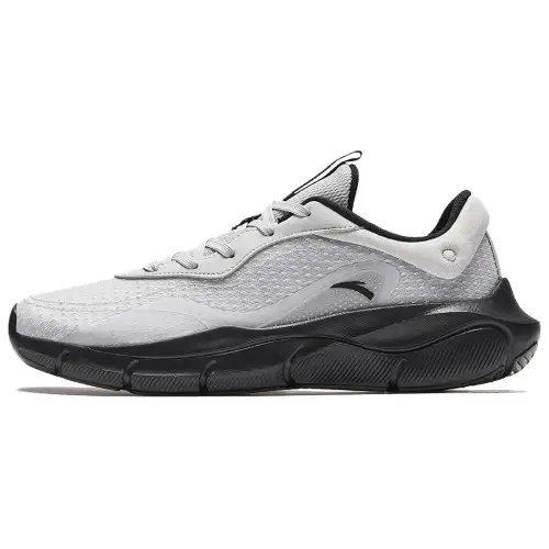 Anta Cushioning Lightweight Low top Training Shoes Men's Gray
