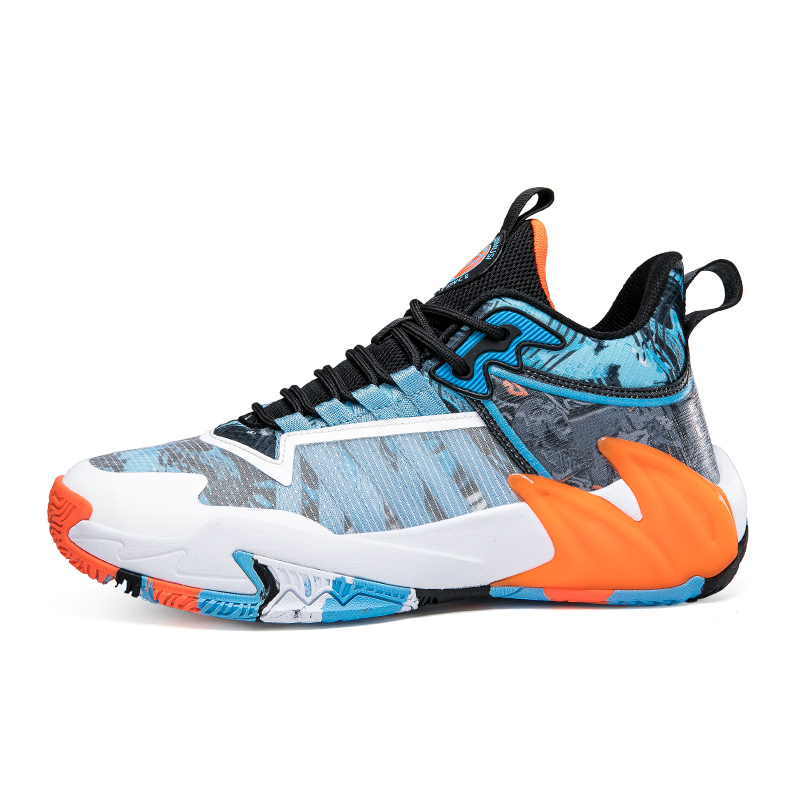 ANDEZHANMUSI PU, Textile Low top Cushioning Technology Basketball Shoes Unisex