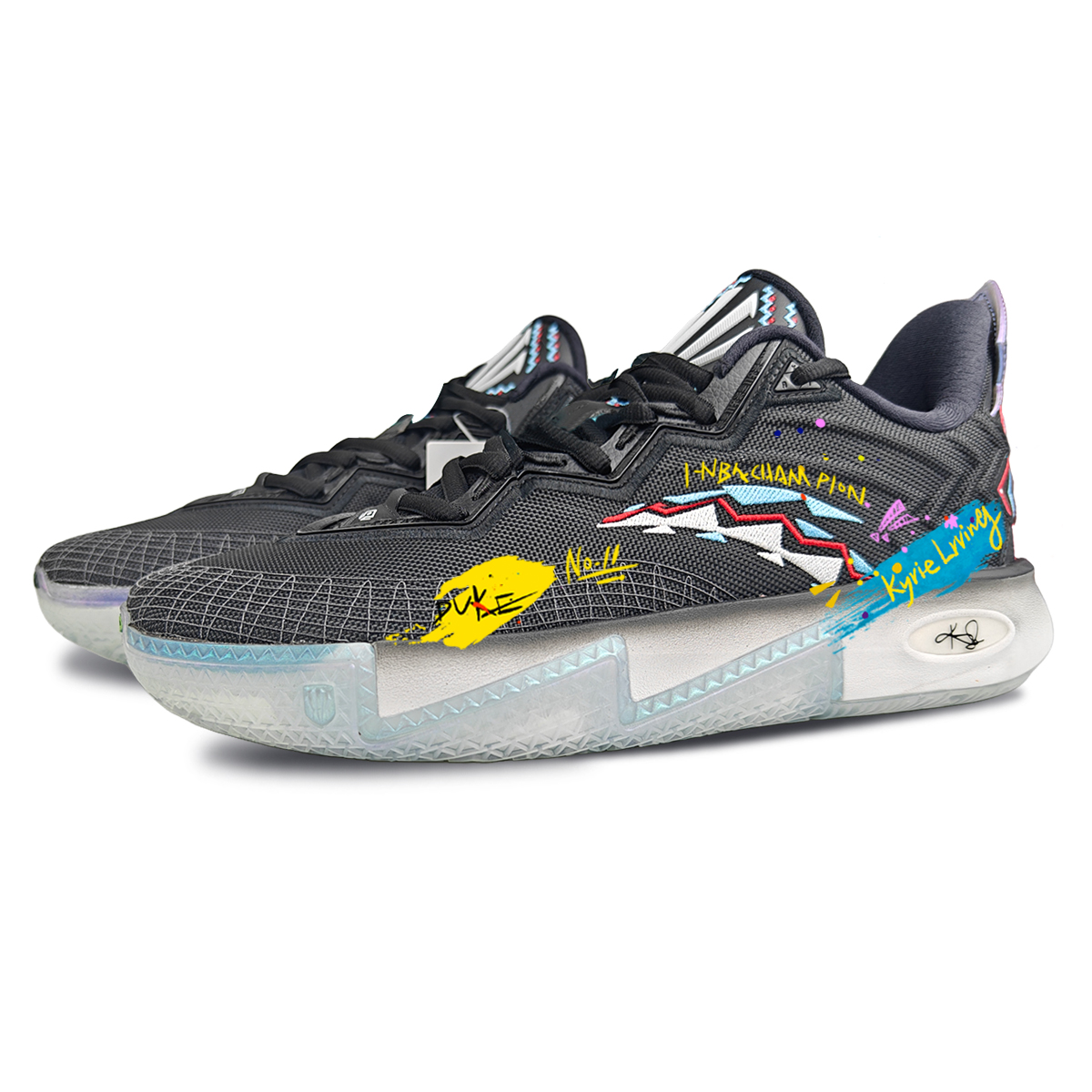 Anta KAI 2 Cushioning Abrasion Resistant Support Low top Midfoot Carbon Plate Basketball Shoes Men’s Black
