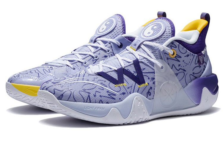 Li Ning Textile, Synthetic Leather, TPU Cushioning Slip Resistant Abrasion Resistant Coverage Support Low top
