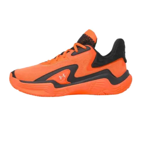 Under Armour Spawn 7 TPU Breathable Low top Basketball Shoes Unisex Orange
