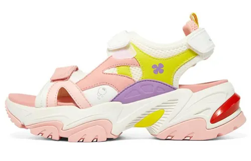 Skechers Stamina V2 SpongeBob, Mecha Sandal Beach Sandals Women's White Pink