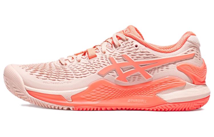 ASICS Gel Resolution 9 Clay Pearl Pink Sun Coral Women's
