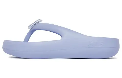MLB Slipper Slip Resistant Abrasion Resistant Flip Flops Unisex Purple