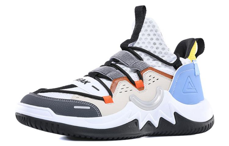 PEAK Iridescent Trendy Abrasion Resistant Breathable Abrasion Resistant Breathable Low top Basketball Shoes Men’s
