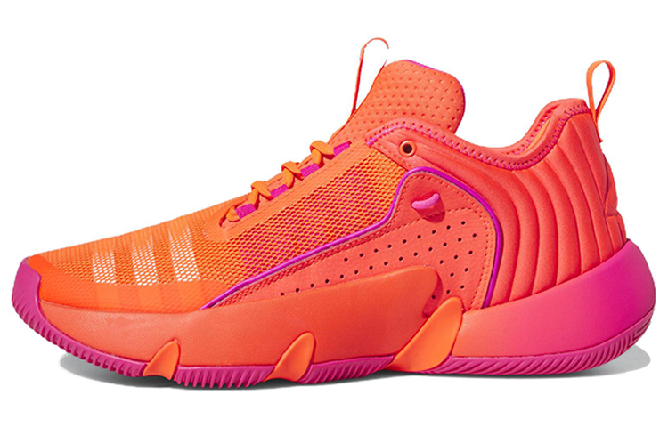 Adidas, fashionable universal shock-absorbing non-slip wear-resistant low basketball shoes