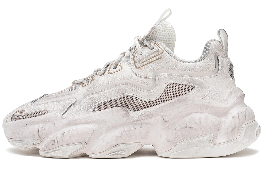 STARTER Strata Collection Textile, Synthetic Leather Retro Sports Slip Resistant Abrasion Resistant Low top