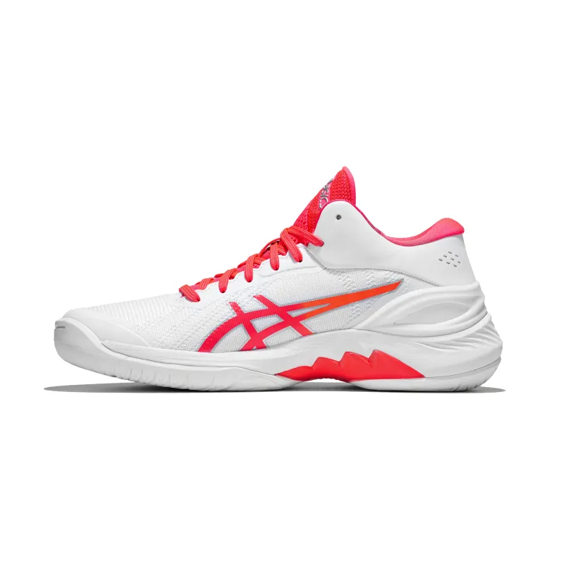 ASICS GELBURST 28 Mid top Basketball Shoes Unisex White Red