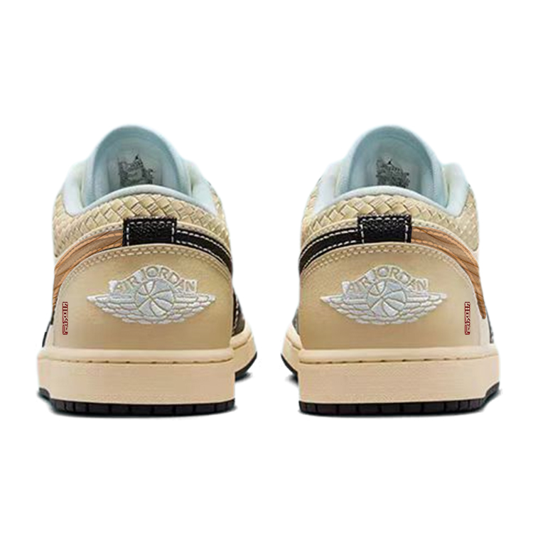 Jordan Air Jordan 1 Tarepanda Cat Cushioning Slip Resistant Abrasion Resistant Low top Vintage Basketball Shoes Men’s