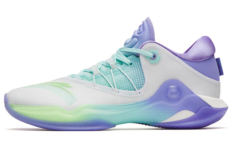 ANTA Skyline 1 Basketball Shoes Men's Low Top White/Purple