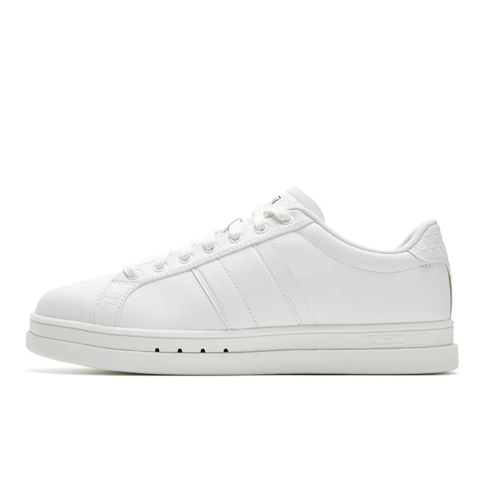 FILA Abrasion Resistant Low top Tennis Shoes Women's White Medium White